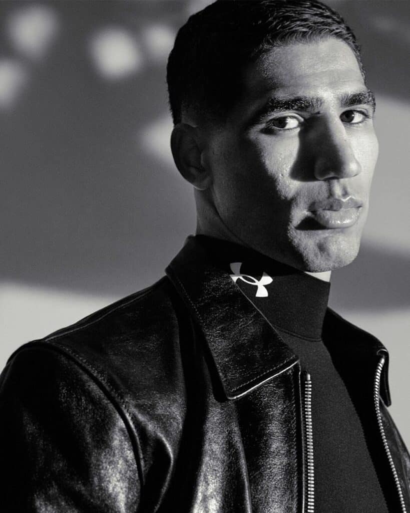 أشرف حكيمي الوجه الجديد لـ Under Armour في أوروبا والشرق الأوسط