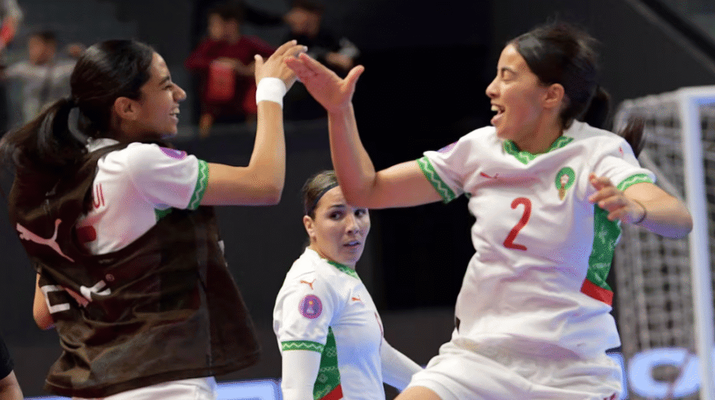 لبؤات الأطلس تهيمن على التشكيلة المثالية لكأس إفريقيا داخل القاعة