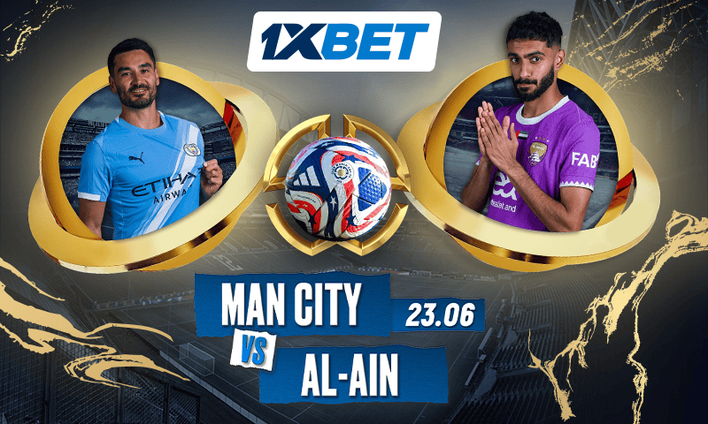 Manchester City – Al Ain : Haaland peut-il mettre fin à sa disette de buts dans le tournoi ? 1xBet vous propose un aperçu de ce choc très attendu. مانشستر سيتي ضد العين – هل يسجل هالاند أول أهدافه في البطولة؟ توقعات 1xBet