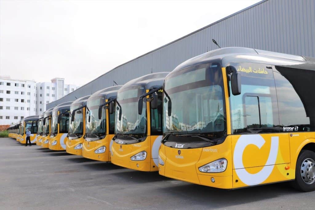 Nouveaux ajustements des lignes de bus d’Al-Bayda pour faire face aux travaux urbains en cours تغييرات مؤقتة في مسارات حافلات البيضاء بسبب الأشغال