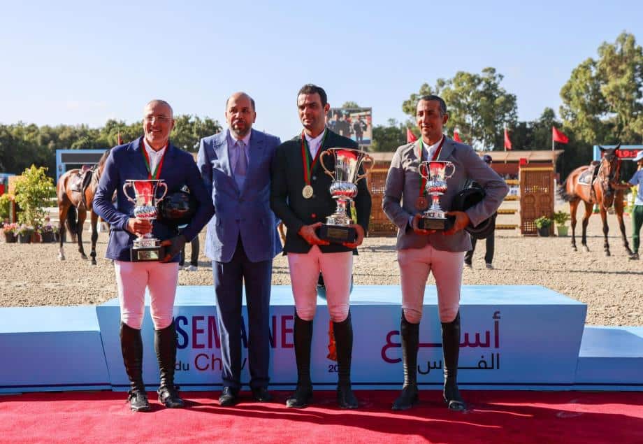 Abdessalam Bennani Smyris remporte le Prix du Roi Mohammed VI en saut d’obstacles عبد السلام بناني سميرس يفوز بجائزة الملك محمد السادس للفروسية