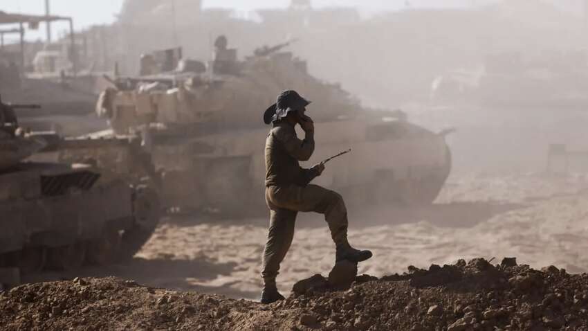 Les forces israéliennes lancent un assaut de grande envergure sur Gaza القوات الإسرائيلية تبدأ هجومًا واسعًا على غزة وسط محاولات لحل الأزمة الإنسانية