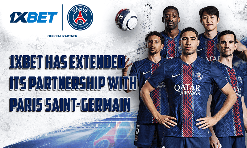 1xBet et le PSG : Le partenariat fructueux se poursuit pour trois saisons supplémentaires 1xBet prolonge son partenariat avec le Paris Saint-Germain pour trois saisons supplémentaires