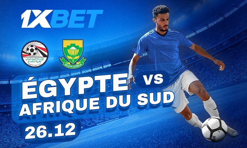 Egypte – Afrique du Sud : Ne manquez pas ce choc passionnant ! Égypte vs Afrique du Sud Coupe d'Afrique 2025 avec 1xBet