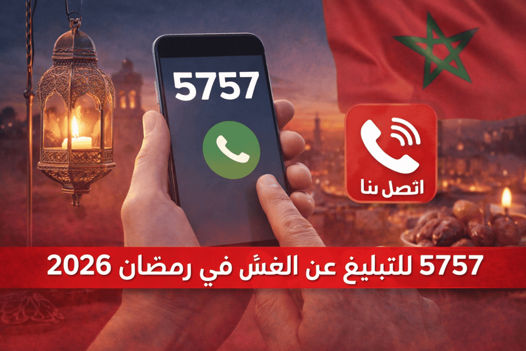 الرقم 5757 للتبليغ عن الغش في رمضان 2026