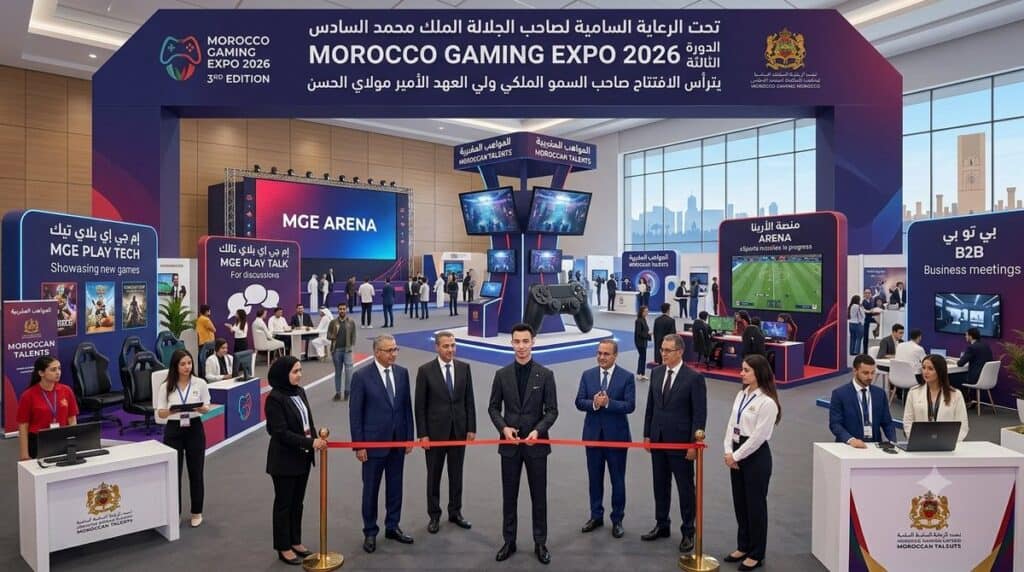 ولي العهد يفتتح Morocco Gaming Expo 2026 بالرباط