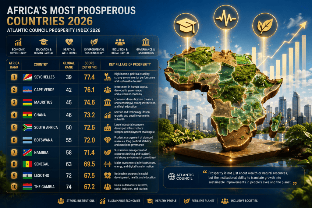 أكثر 10 دول إفريقية ازدهارا في 2026