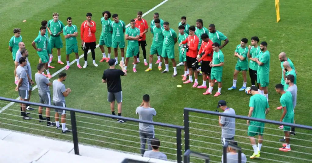 المغرب يستعد لمواجهة اسكتلندا في المونديال