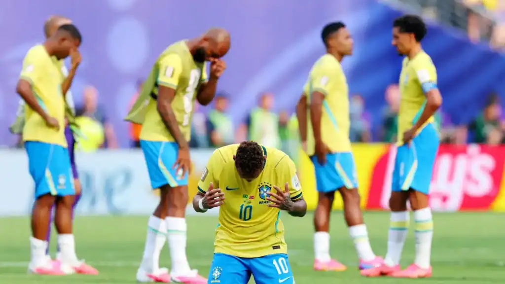 نيمار يعتزل دولياً بعد خروج البرازيل من كأس العالم