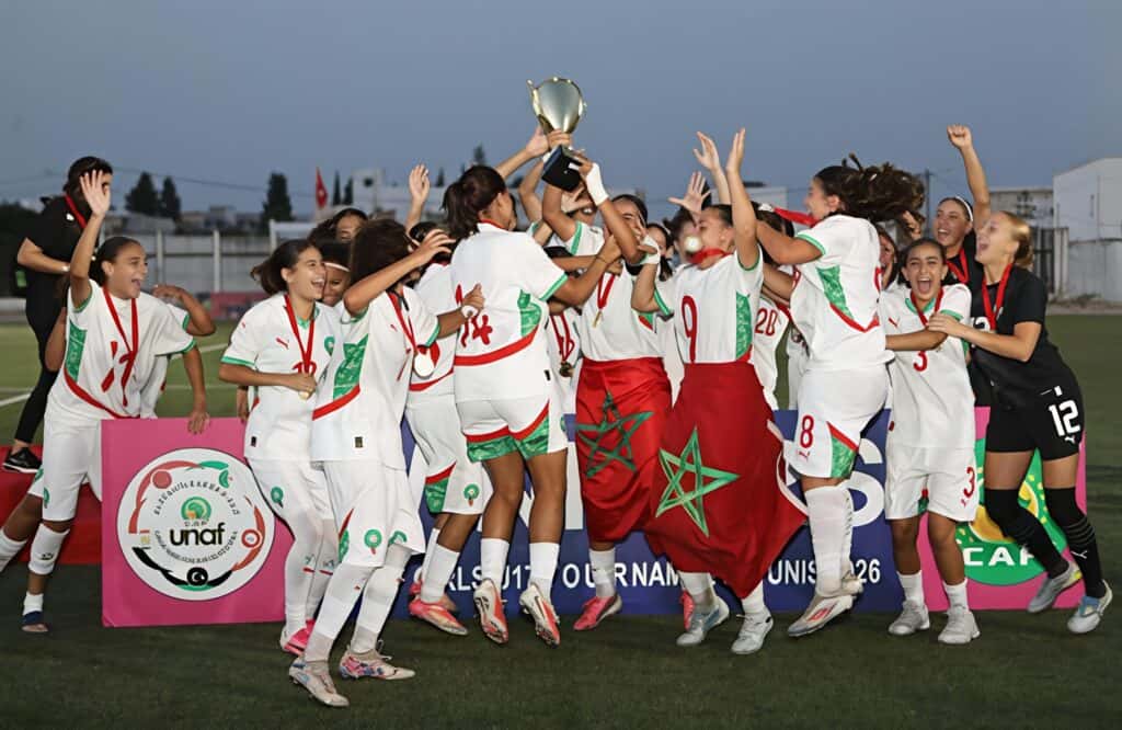 المغرب يتوج بدورة شمال إفريقيا للناشئات
