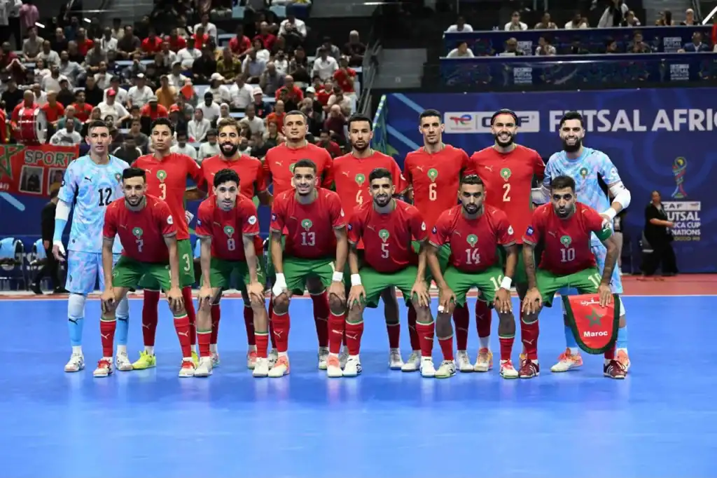 المغرب يبلغ نصف نهائي كأس أفريقيا للفوتسال بفوزه على زامبيا 7-0