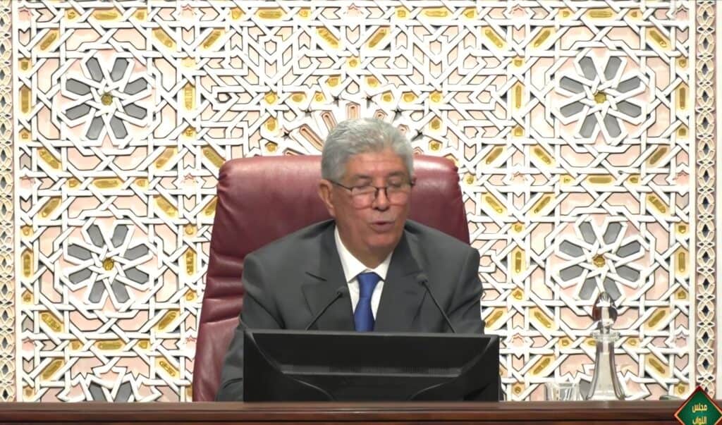 أحمد التويزي يفوز برئاسة مجلس النواب المغربي بـ220 صوتاً