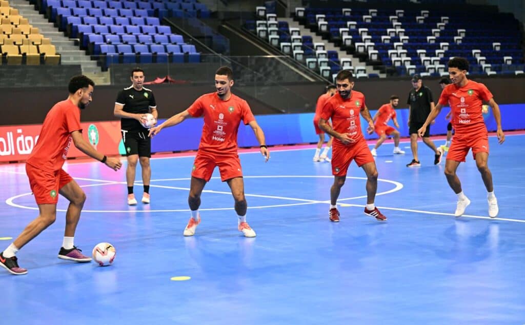 المغرب يستعد للدفاع عن لقبه في كأس أمم أفريقيا لكرة القدم داخل القاعة