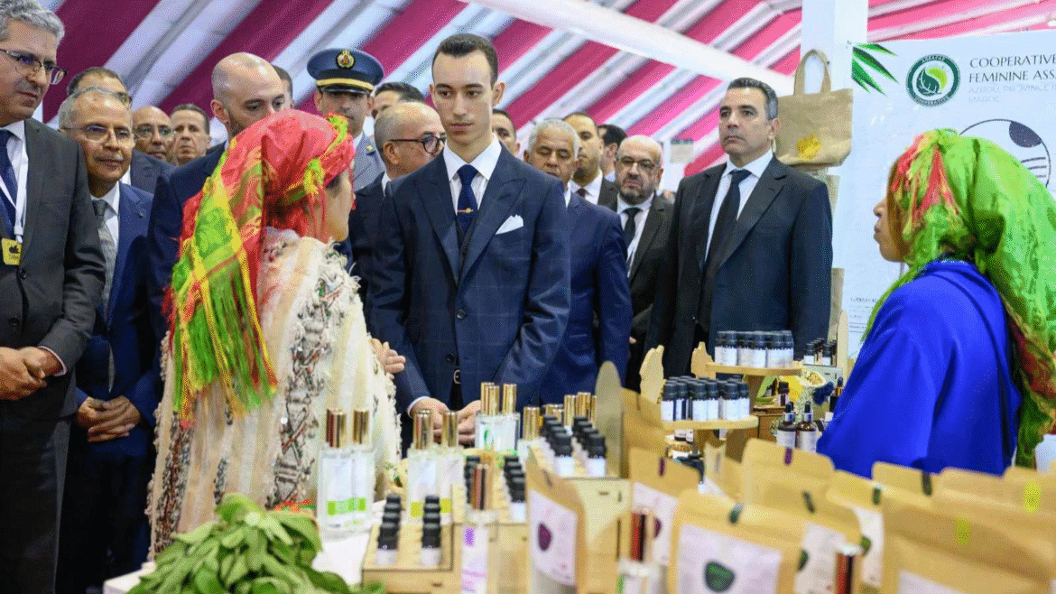 ولي العهد يفتتح المعرض الدولي للفلاحة 2025 بمكناس