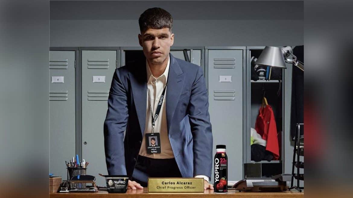 ألكاراس يتولى دورًا رياديًا جديدًا مع YoPRO لدعم التقدم الشخصي والرياضي