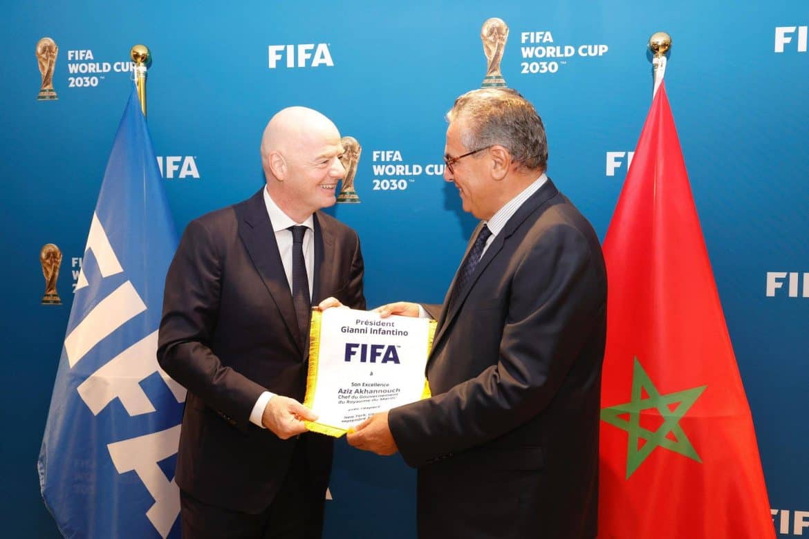 إنفانتينو يشيد بجاهزية المغرب لاستضافة مونديال 2030