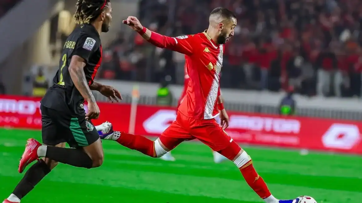 الجيش يُسقط الوداد 2-1 بالبيضاء.. زياش يُسجل هدفاً عالمياً